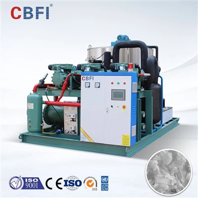 เครื่องทำน้ำแข็งเกล็ดเกรดอาหาร CBFI