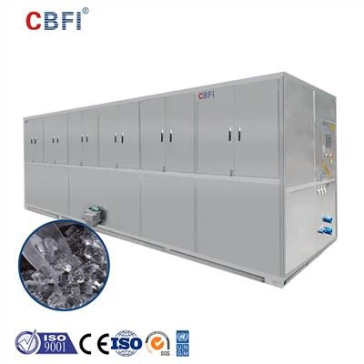 CBFI เชิงพาณิชย์ใช้งานง่ายเครื่องทำน้ำแข็งก้อนกินได้